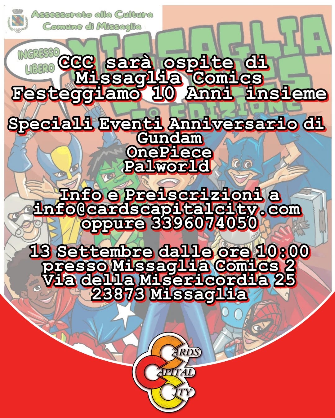 Tornei Speciali Eventi Anniversario CCC